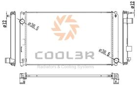 COOL3R 1081X3082 - RAD. TOYOTA RAV4 2.0 D-4D (13-18). MAN.