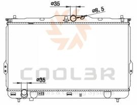 COOL3R 104050085 - RAD. HYUNDAI TUCSON 2.0 AUT. ( 04-10 )