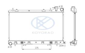 KOYO PL091604 - RAD. HONDA CR-V 1.6 i-DTEC M/A 10/13-