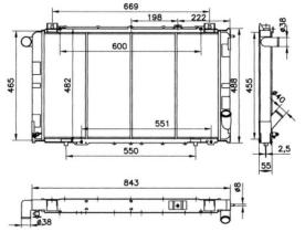 COOL3R 132009 - RAD. FORKLIFT ( ALUMINIO - PLASTICO )