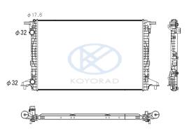 KOYO PL443539 - RAD. VW Help cooler A3 / Golf VII / Touran / Leon / Octavia