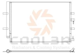 COOL3R 1032N1K8C1 - COND. FORD Fiesta/Tourneo/Transit ( V.Mod ) 12-17.