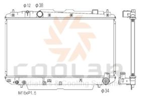 COOL3R 108146081 - RAD. TOYOTA AVENSIS 2.0 D-4D (03-08)