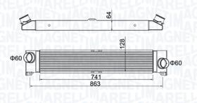MAGNETI MARELLI MST423 - INTERC. FIAT GRANDE PUNTO (199_)1.3 D MULTIJET 05-13