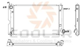 COOL3R 108125084 - RAD. TOYOTA AVENSIS / AURIS / VERSO