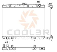 COOL3R 102746085 - RAD. NISSAN ALMERA (N16) / PRIMERA (P12) 00-07.