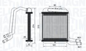 MAGNETI MARELLI BR458 - CALEF. GRUPO VAG ( A3 / LEON / GOLF VII / OCTAVIA III )