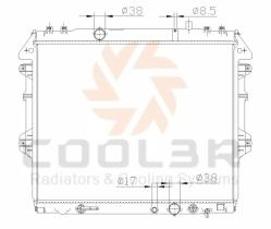 COOL3R 108192087 - RAD. TOYOTA HILUX 3.0 D-4D ( 05- )