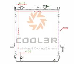 COOL3R 1413034 - RAD. FORKLIFT NISSAN