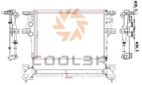 COOL3R 1481031 - RAD. IVECO EUROCARGO I-III E15 / E18 / E21 (91-15).