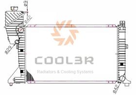 COOL3R 1440095 - RAD. MERCEDES (W163) ML 270 CDI (99-05)