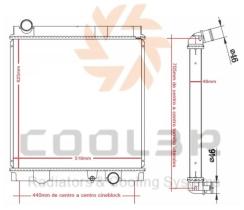 COOL3R 1414223 - RAD. MITSUBISHI CANTER 5.2D (02)