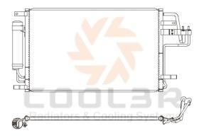 COOL3R 15CA114 - COND. MERCEDES-BENZ C-series (00-)