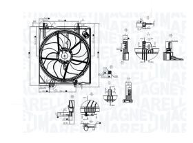 MAGNETI MARELLI MTC787AX - ELECTRO-VENT. HYUNDAI TUCSON / KIA SPORTAGE II