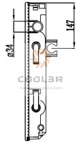 COOL3R 14T12492D - REFRIG. ACEITE RAD. FORKLIFT ( 200MM )