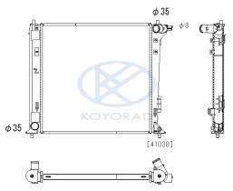 KOYO PL813678 - RAD. HYUNDAI KONA 18-