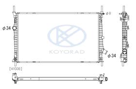 KOYO PL323770 - RAD. FORD MONDEO V 2.0TDCI (V.MOD) 19-
