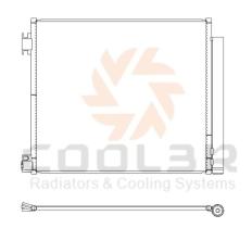 COOL3R 1027X1K8C1S - COND. NISSAN NAVARA 15-.