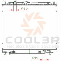 COOL3R 105272085 - RADIADOR MITSUBISHI PAJERO PININ, 98-07