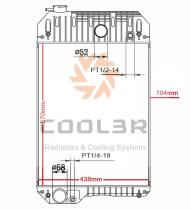 COOL3R 1483024 - RAD. MAQUINARIA JCB 3CX / 4CX / T