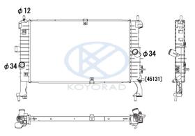 KOYO PL462547 - RAD. VAG Transporter / Multivan T6 2.0 TSi / TDi M/A 04/15-