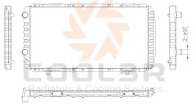 COOL3R 105702082 - RAD. FIAT DUCATO / CITROEN C25 / PEUGEOT J5
