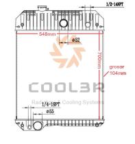 COOL3R 1483048 - RAD. CASE 580M / 590 SM - NEW HOLLAND TRACTOR LB110 / B115