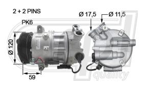 RPL APCOOP5056 - COMP. NISSAN TERRANO II D22 TD