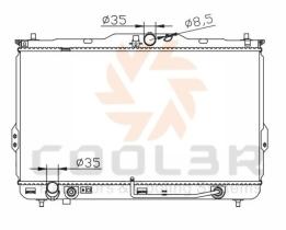 COOL3R 104050087 - RAD. HYUNDAI SANTA FE (CM) 2.0 CRDi ( 00-06 ).