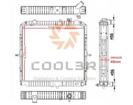 COOL3R 1423128 - RAD. KIA SORENTO 2.5D