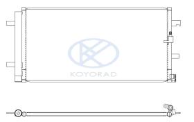 KOYO CD440877 - COND. VAG Passat VII 1.6i / 1.9 / 2.0 TDi 03/05-11/10