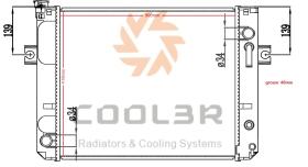 COOL3R 1412542 - RAD. FORKLIFT TOYOTA