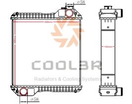 COOL3R 1483009 - RAD. JCB - 3CX