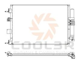 COOL3R 1032C2K8C1S - COND. FORD FOCUS ( 10-18 )