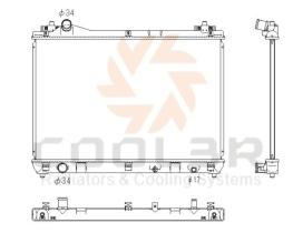 COOL3R 107426085 - RAD. SUZUKI GRAND VITARA (FT/GT) 2.7 V6 (98-05). AUT.