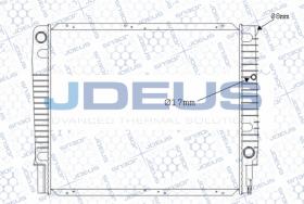 JDEUS M0310260 - RAD. RENAULT TRAFIC II / OPEL VIVARO A / NISSAN PRIMASTAR
