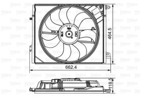 VALEO 696881 - ELECTRO-VENT. DACIA DUSTER (HS_) 1.5 dci (13-18).