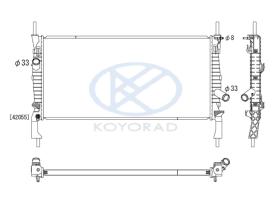 KOYO PL322443 - RAD. FORD MONDEO / S-MAX 2.5I / FREELANDER 2.2 TD 03/06