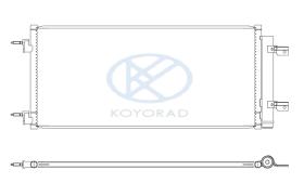 KOYO CD461282 - COND. OPEL Meriva - B All Models 03/10-