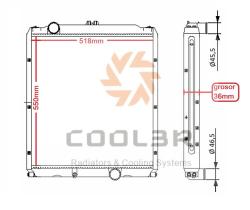 COOL3R 1414187 - RAD. MITSUBISHI CANTER 4M50 (99) / FUSO.