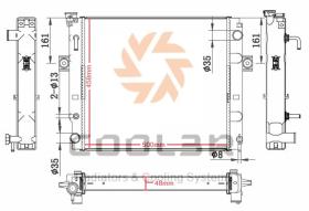 COOL3R 14121086 - RAD. FORKLIFT ( ALUMINIO - PLASTICO )