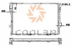 COOL3R 102016087 - RAD. BMW 5 E34, 88-95