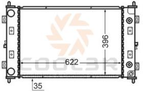 COOL3R 102410081 - RAD. JEEP GRAND-CHEROKEE 2.7 CRD 4WD (99-05)