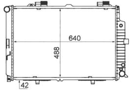 COOL3R 105015088 - RAD. MERCEDES VITO (W638) 112 CDI (96-03)