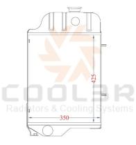 COOL3R 15595501 - RAD. CASE IH 5150 5250 ( Metalico ).