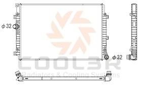 COOL3R 1095X1083 - RAD. VW TIGUAN (5N) 1.4 TSI / 2.0 TDI