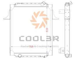 COOL3R 15416031 - RAD. RVI Premium 210 / 250 / 260 / 300  ( 96- ). METALICO.