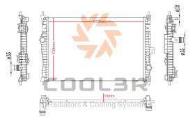 COOL3R 1455067 - RAD. CITROEN EVASION 2.0 HDI (94-02).