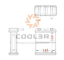 COOL3R 15152407 - CALEF. NISSAN D22 PICK-UP ( Metalico Completo ).