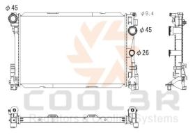 COOL3R 1050E1081 - RAD. MERCEDES C-KLASSE (W205) / (W213) / (X253)  14-21